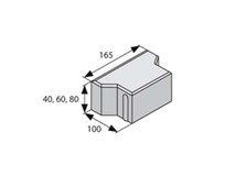 BEST BEATON půlka výška 60mm STANDARD červená BEST BEATON půlka výška 60mm STANDARD červená